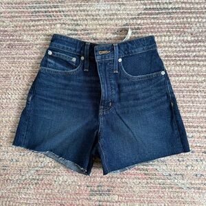 NWT Madewell curvy denim shorts
